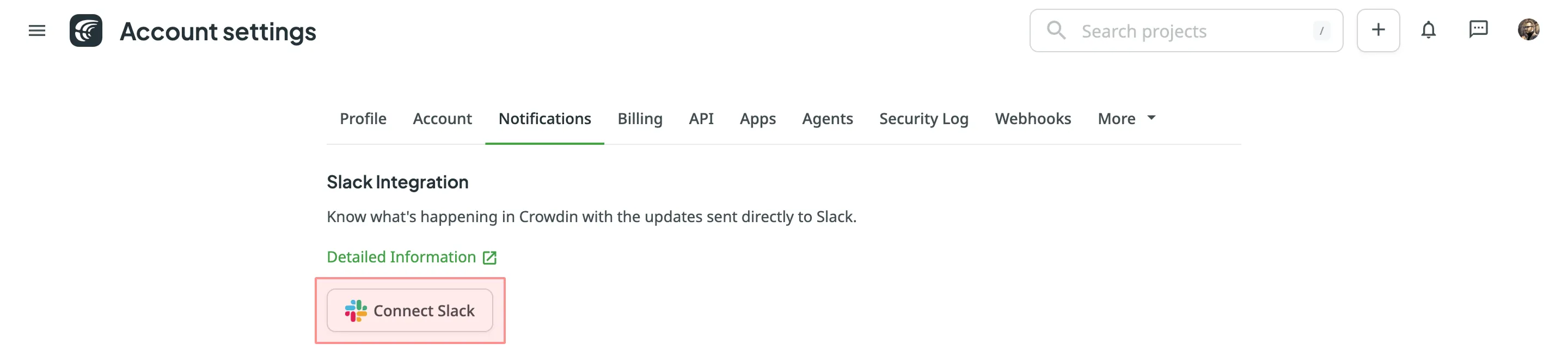 连接 Slack